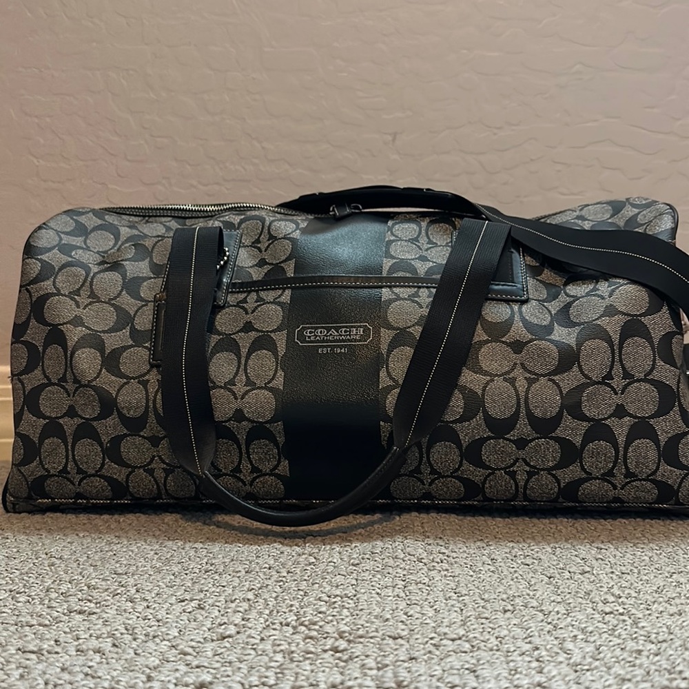 Genuine Coach Duffle Travel Bag/Carry On